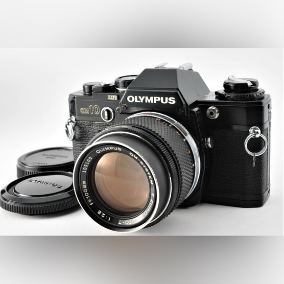 Olympus Other - SOLD | Olympus OM10 SLR Body Black + E.ZUIKO AUTO-T 50mm f/1.8 Lens
